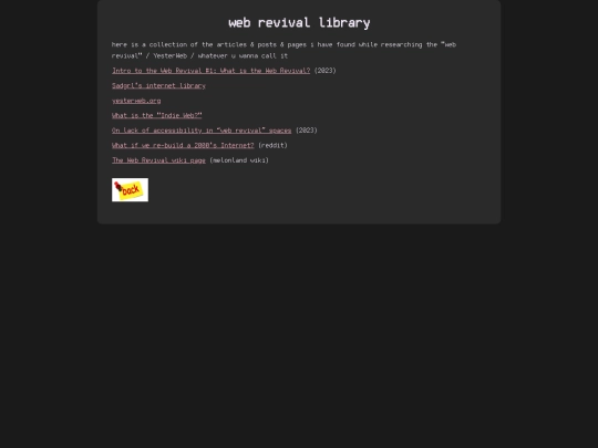 internet/webrevival screenshot