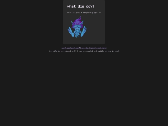 template screenshot