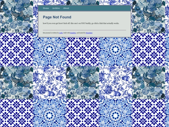 journal/not_found screenshot