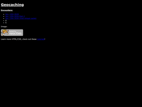 Geocaching screenshot