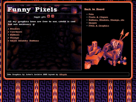 Hoard/BlinkiesButtonsStamps screenshot