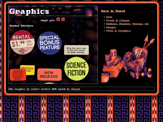 Hoard/Graphics screenshot