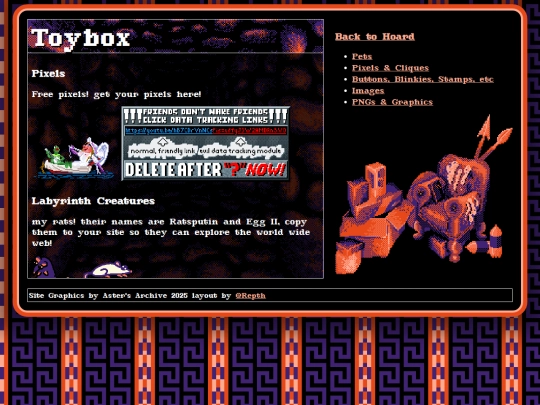 Hoard/Toybox screenshot