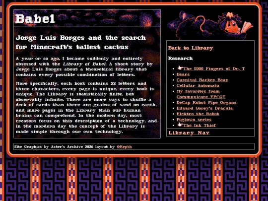 Library/Babel screenshot