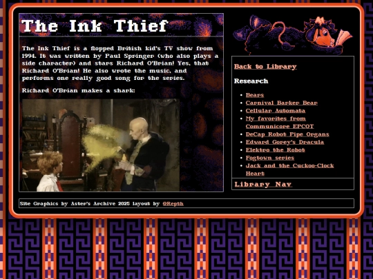 Library/InkThief screenshot