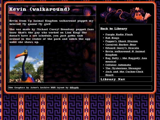 Library/Kevin screenshot