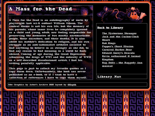 Library/Mass-for-the-Dead screenshot