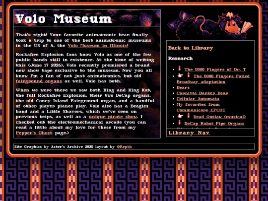 Library/Volo screenshot