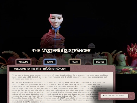 Library/mysterious-stranger screenshot
