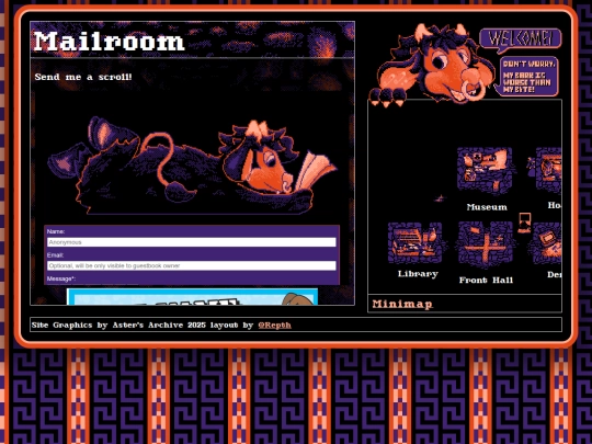 Mailroom screenshot