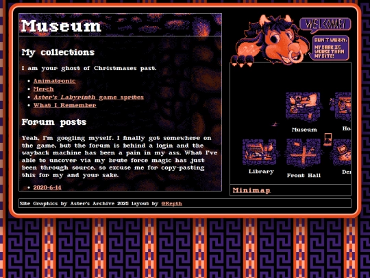 Museum screenshot