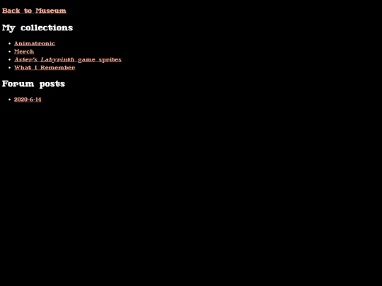 Museum/MuseumNav screenshot