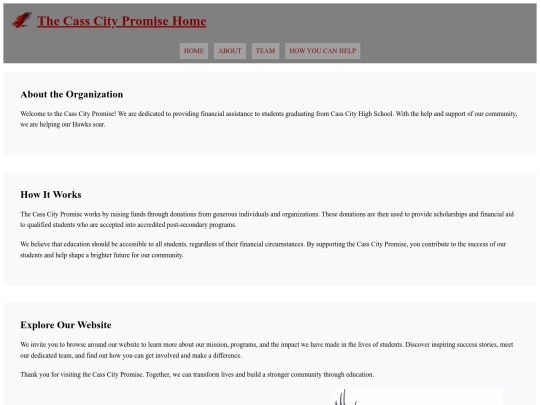 Casscitypromise screenshot