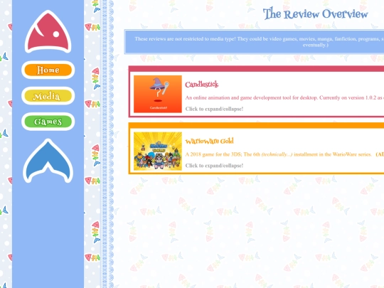 mediapages/reviews screenshot