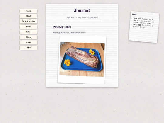 journal screenshot