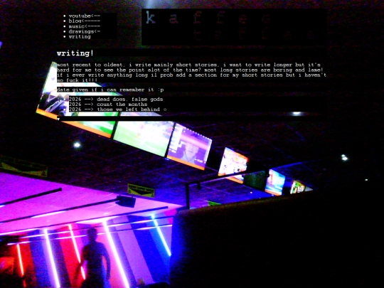 writing screenshot