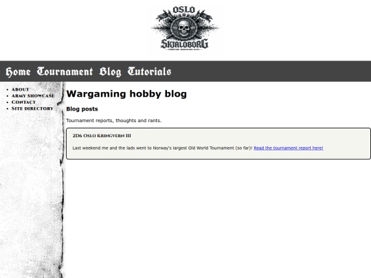 blog screenshot