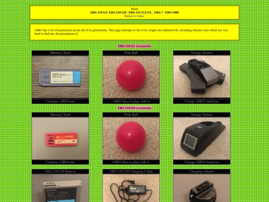 Accessories screenshot