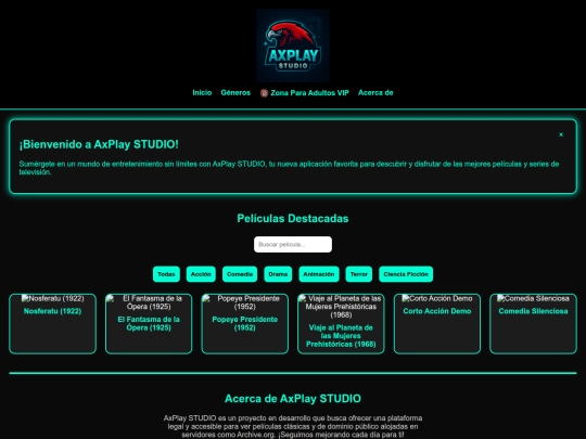 index-axplay-completo screenshot