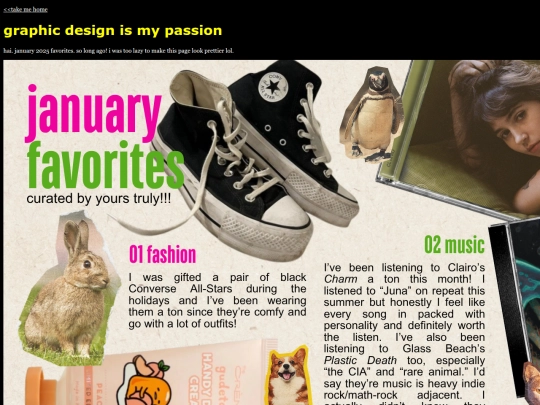 extras/january-favorites-2025 screenshot