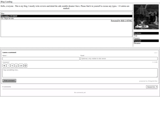 blog/main screenshot