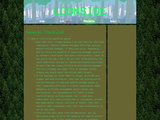 projects/general_checklist screenshot