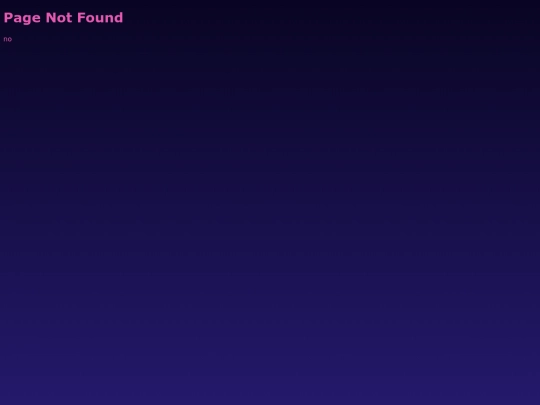 not_found screenshot