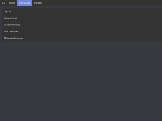 commands screenshot