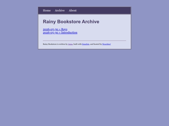 archive screenshot