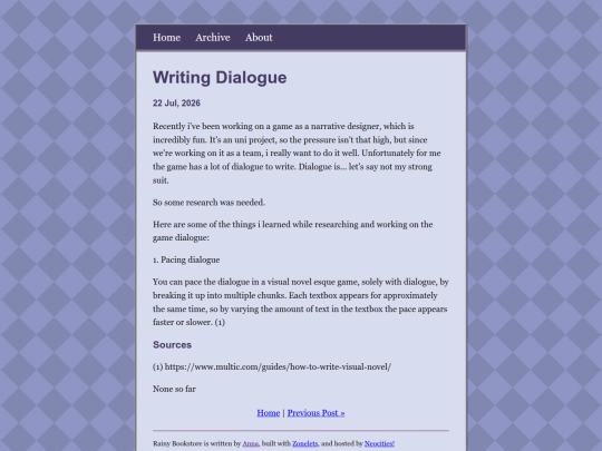 posts/2026-07-22-Writing-Dialogue screenshot
