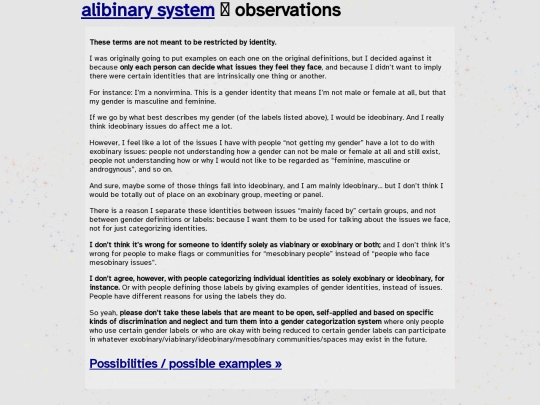 alibinary/observations screenshot