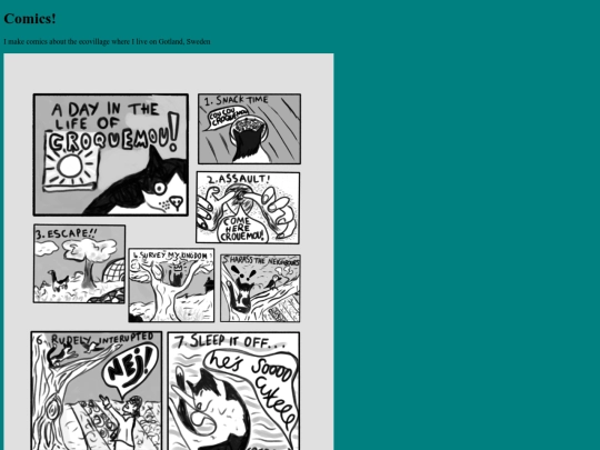 comics screenshot