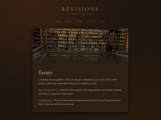 essays screenshot
