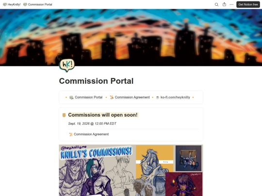 comms-portal screenshot