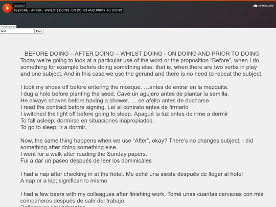 (BEFORE-AFTER-WHILST) DOING. ON DOING AND PRIOR TO DOING screenshot