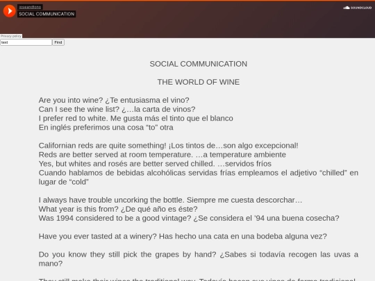 SOCIAL COMMUNICATION screenshot