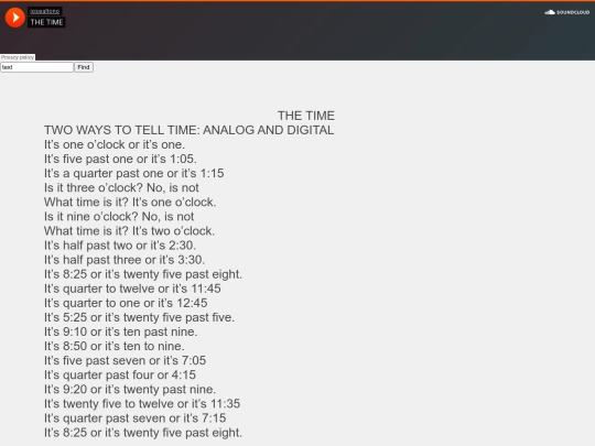 THE TIME screenshot