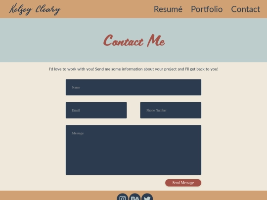 contact screenshot