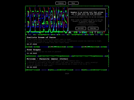 COLLECTION/beepbox screenshot