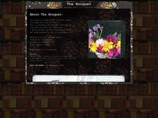 sketchbooks/the_bouquet screenshot