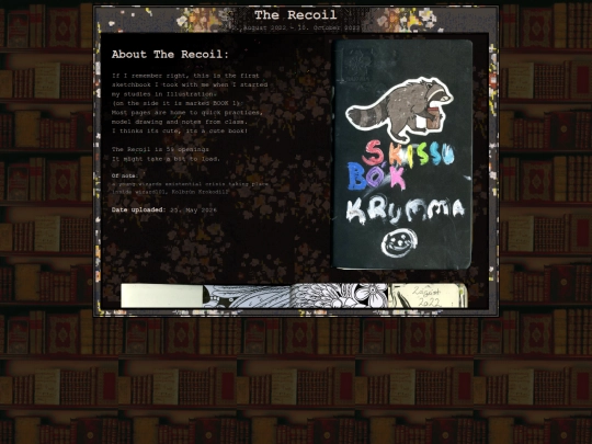 sketchbooks/the_recoil screenshot