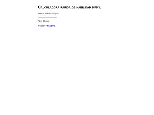 dificultad screenshot