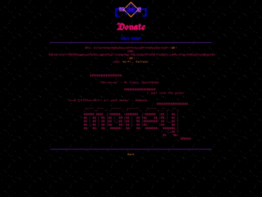 etc/support/donate screenshot