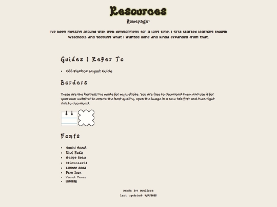 credits screenshot