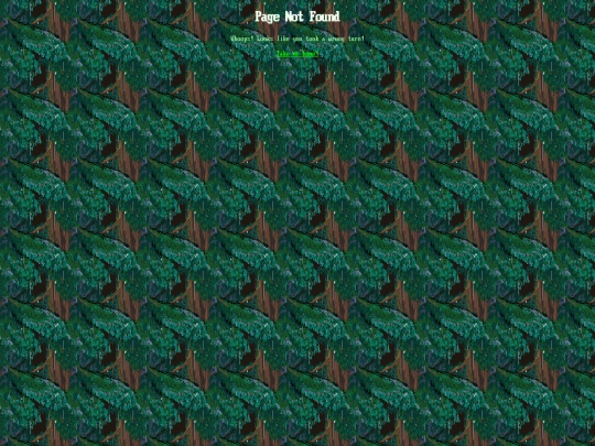 not_found screenshot