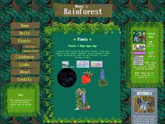 pixels screenshot