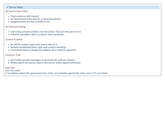 serverrules screenshot