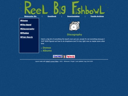 discography screenshot