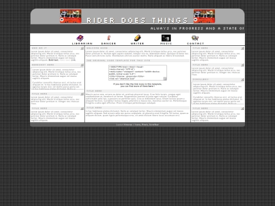 index screenshot