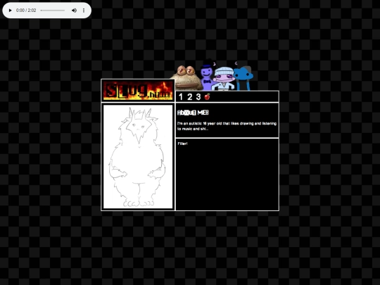 about-me screenshot